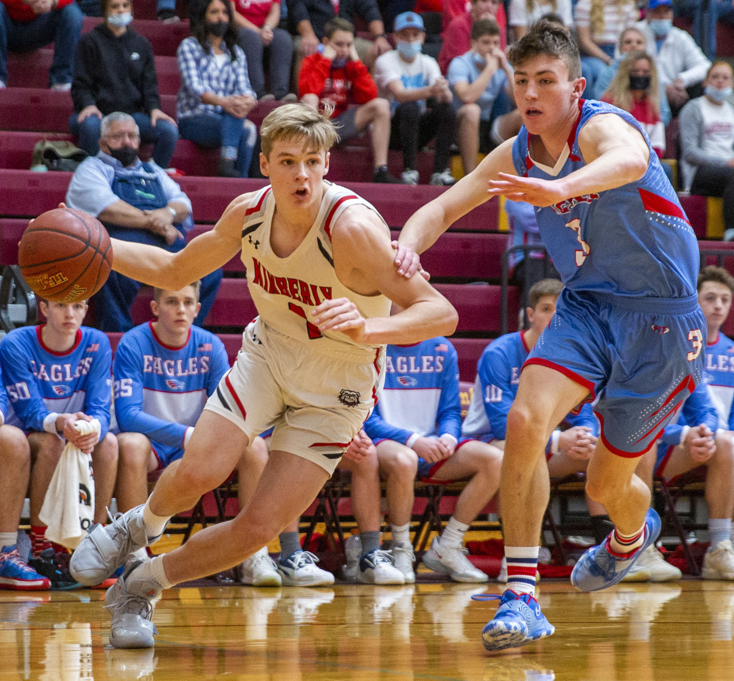 Kimberly falls to Marsh Valley